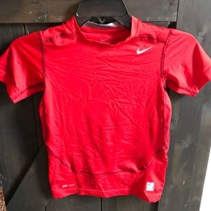 Nike fitted activewear shirt boy